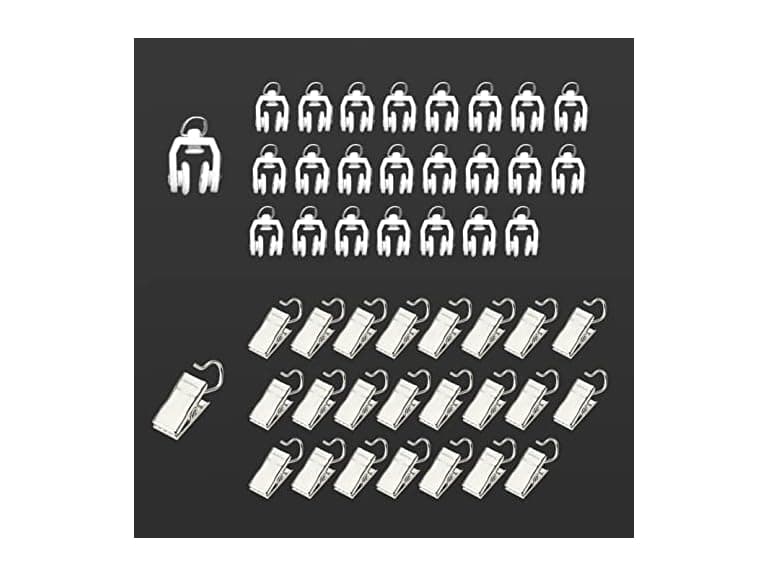 Curtain Track Roller Hooks Accessories - Image 1