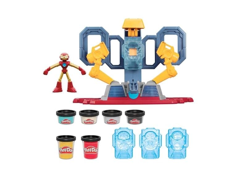 Play-Doh Marvel Iron Man Armor Maker Lab Playset - Image 1