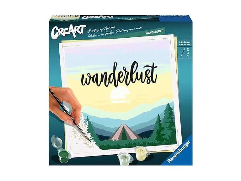 Ravensburger Wanderlust Paint by Numbers - Image 1