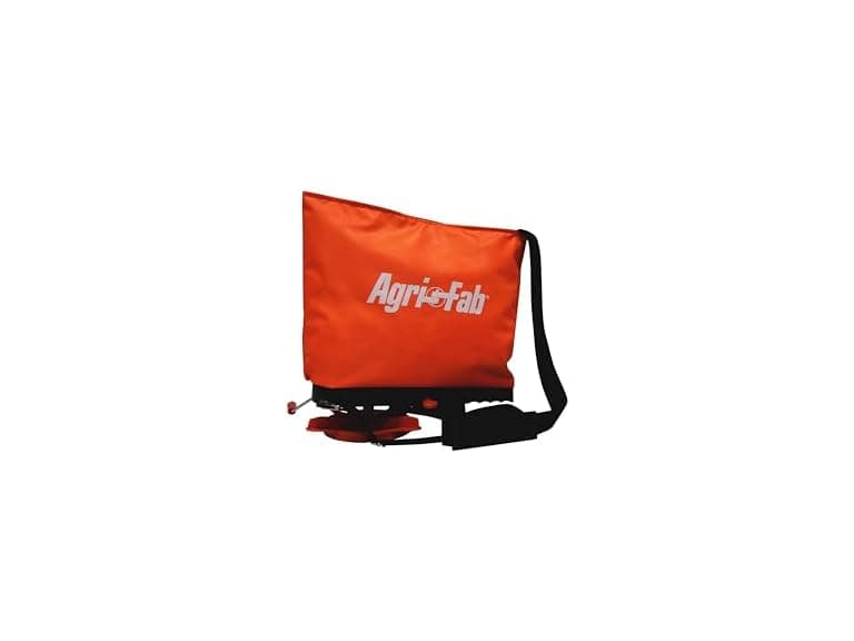 25 lb Handheld Bag Seeder Orange - Image 1