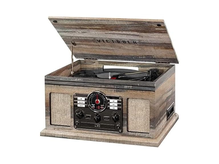 Victrola The Quincy 6-in-1 Bluetooth Record Player - Image 1