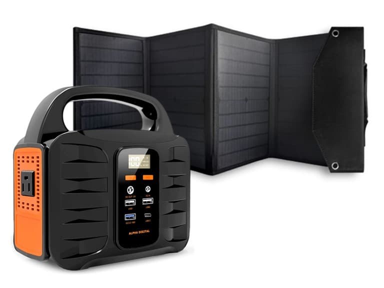 Alpha Digital Portable Power Station & Solar Bundle - Image 1