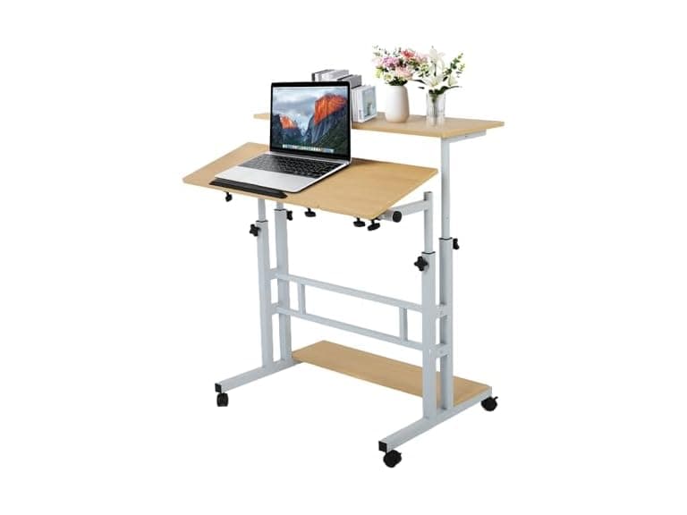 FAHKNS Small Standing Desk w/ Wheels - Image 1