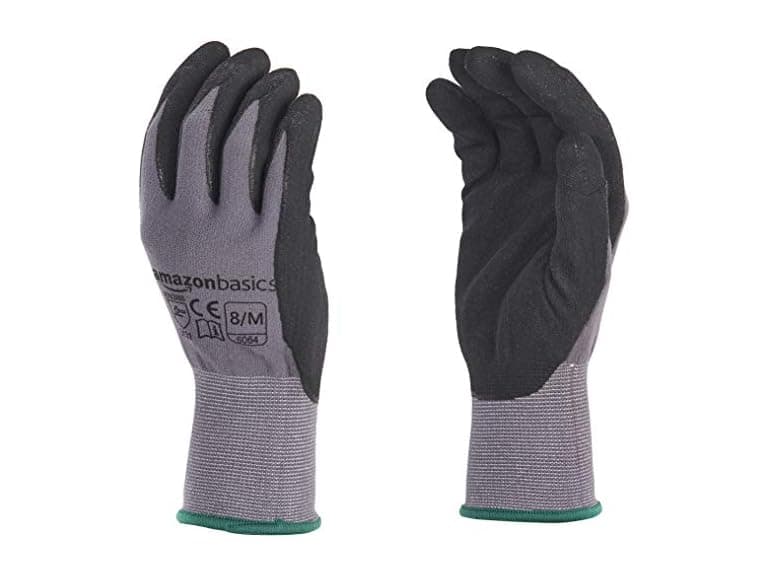 Amazon Basics Micro-Foam Nitrile Coated Gloves 12pr - Image 1