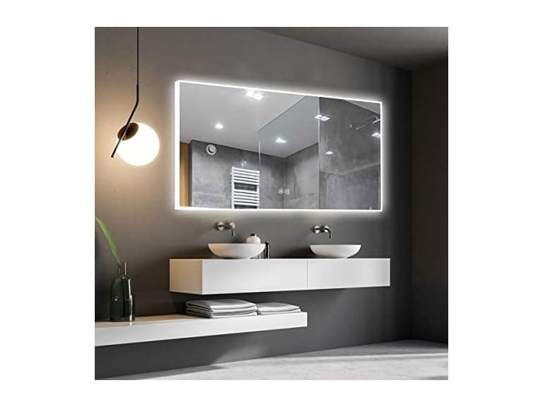 DECORAPORT 55 x 36 Inch LED Bathroom Mirror - Image 1