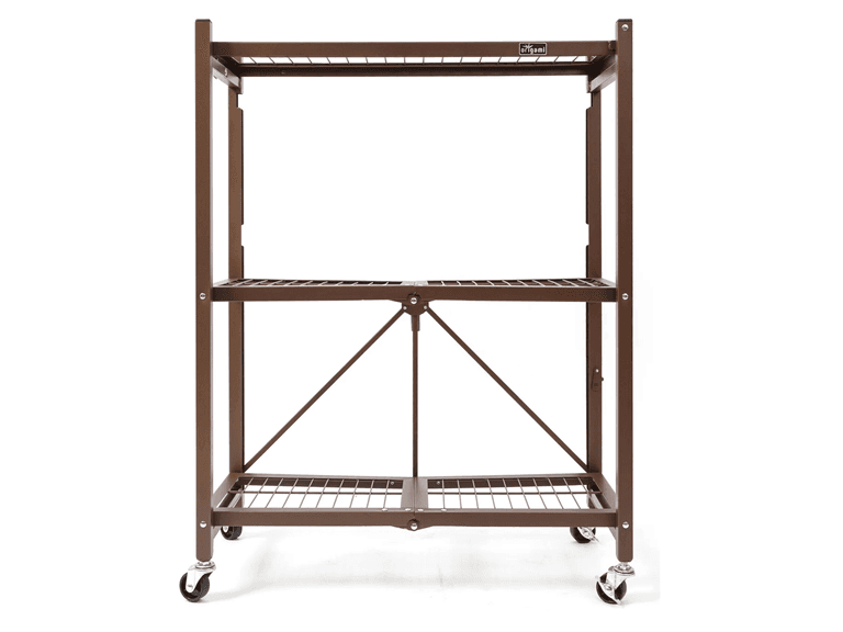 Origami R3 3 Tier Shelves with Wheel -Choose Color