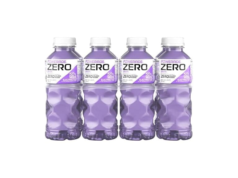 8PK POWERADE Electrolyte Enhanced Zero Sugar Grape - Image 1