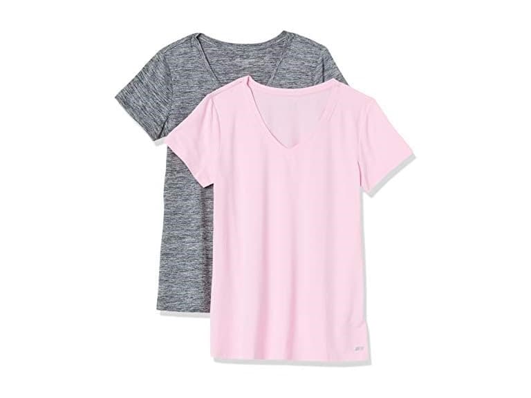 AE Womens Active SS VNeck Tee 2Pk - Image 1