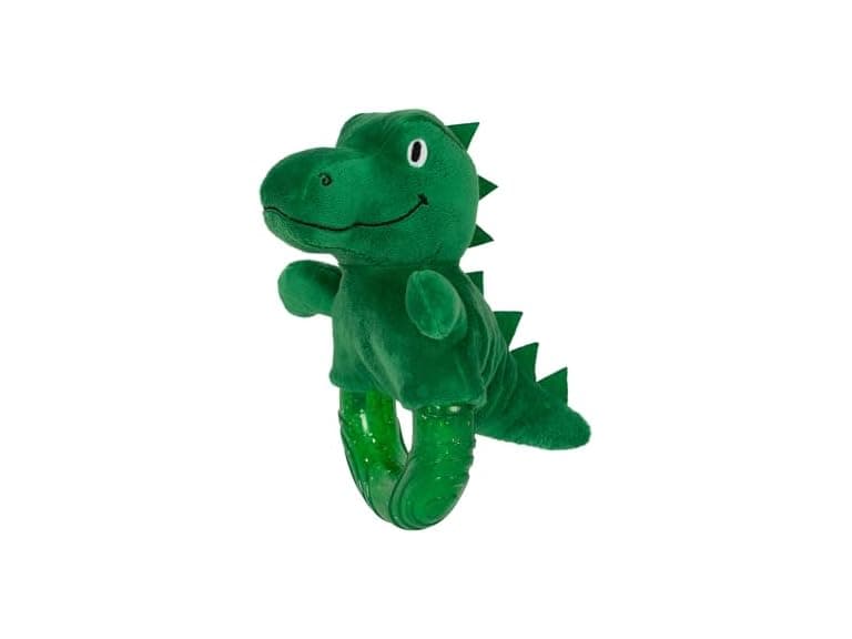 Fringe Studio Rubber Dog Toy, Unleash THE Dino - Image 1