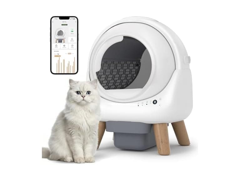 Heldenrol Auto Litter Box White - Image 1