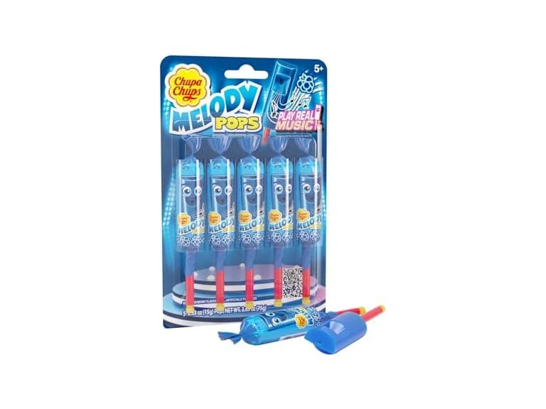 5CT Chupa Chups Melody Pop, Blue Raspberry - Image 1