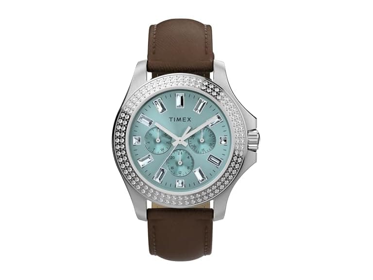 Timex Women's Kaia 40mm Watch Brown Strap (Open Box) - Image 1