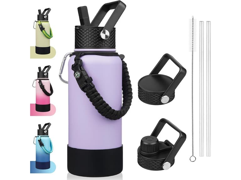 BJPKPK 32oz Insulated Water Bottles - Image 1