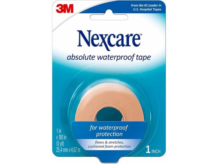 Nexcare Absolute Waterproof Tape, Flexible Foam - Image 1