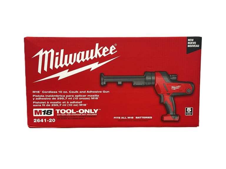 Milwaukee 2641-20 M18 18V Caulk and Adhesive Gun - Image 1