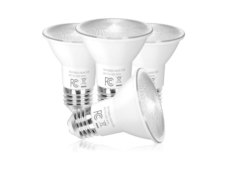 Brightever B0G3GV5WKP PAR20 LED Bulb 4-Pack - Image 1