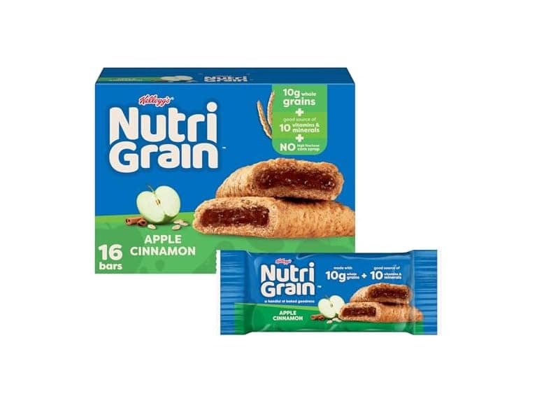 16CT Nutri-Grain Breakfast Bars, Made with 10g Whole Grains - Image 1