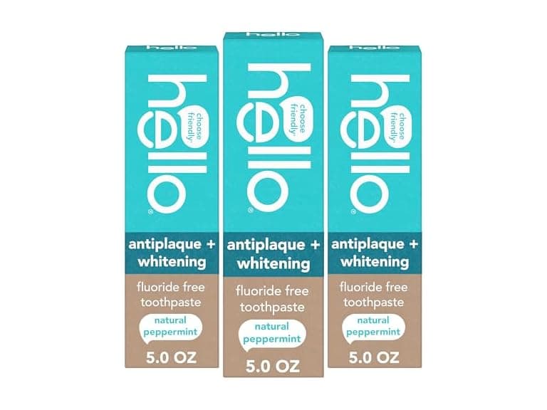 Hello Antiplaque Whitening Toothpaste 5oz 3 Pack - Image 1