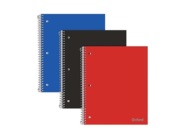 Oxford Spiral Notebooks 3-Pack - Image 1
