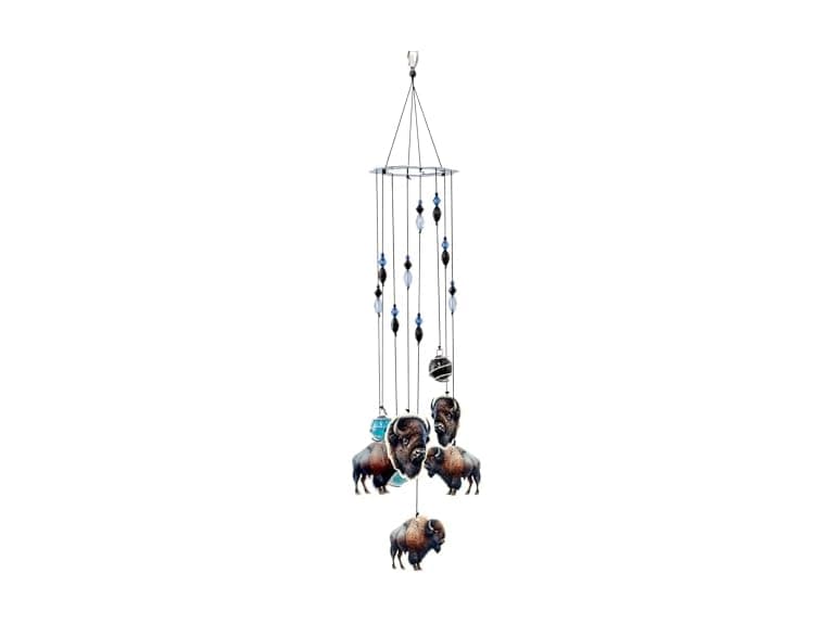 Spoontiques Buffalo Wind Chime - Image 1