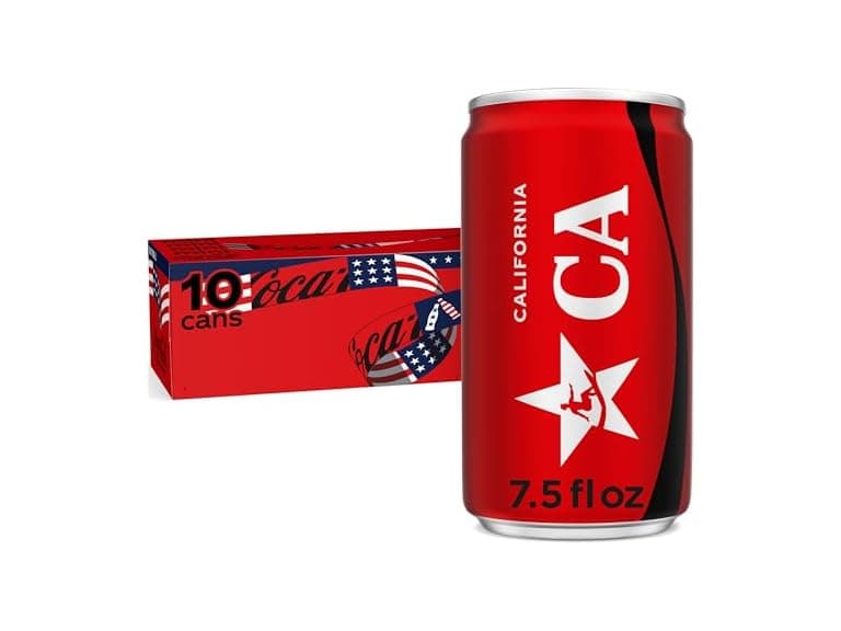 Coca-Cola Coke Zero Sugar Diet Soda, 10 Pack - Image 1