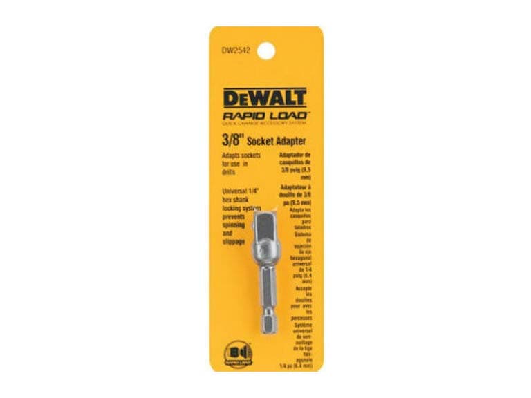 DEWALT .25 Hex Drive to Socket Adapter - Image 1