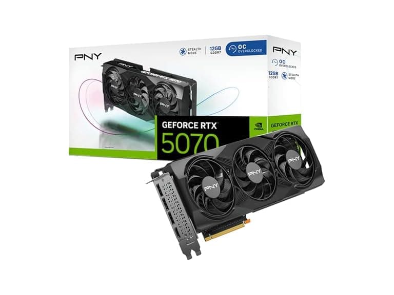 PNY GeForce RTX 5070 OC Graphics Card - Image 1