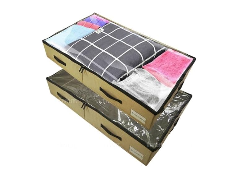 2 Pack Under-the-Bed Storage Bags - Image 1