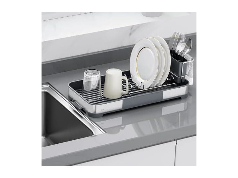 Glad Stainless Steel Dish Drying Rack  - Image 1