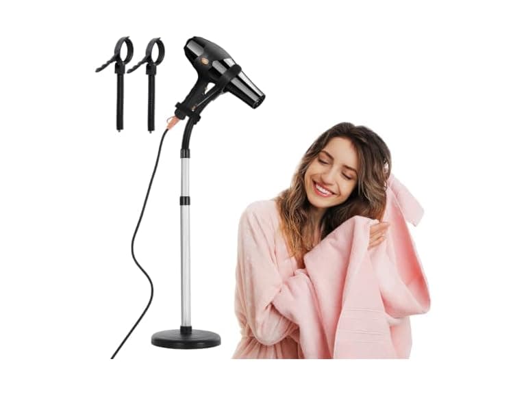 Hair Dryer Stand Hands Free 360-Degree - Image 1