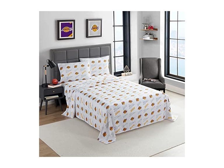 Los Angeles NBA Licensed Twin Sheet Set - Image 1