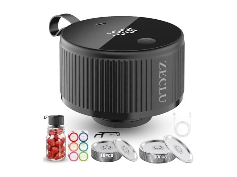 Zeclu Mason Jar Vacuum Sealer - Image 1