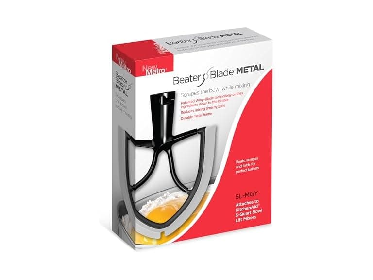 New Metro Design 5L-MGY Medium Flex Edge Beater Blade  - Image 1