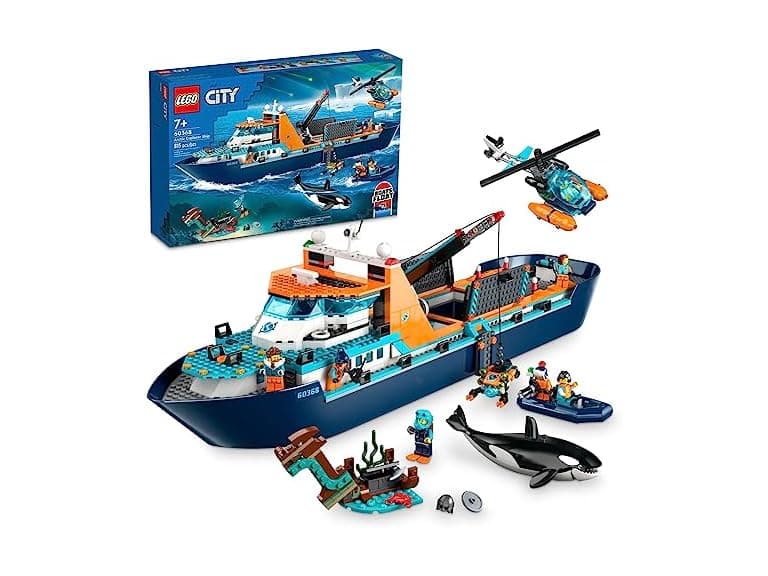 LEGO 60368 City Arctic Explorer Ship - Image 1