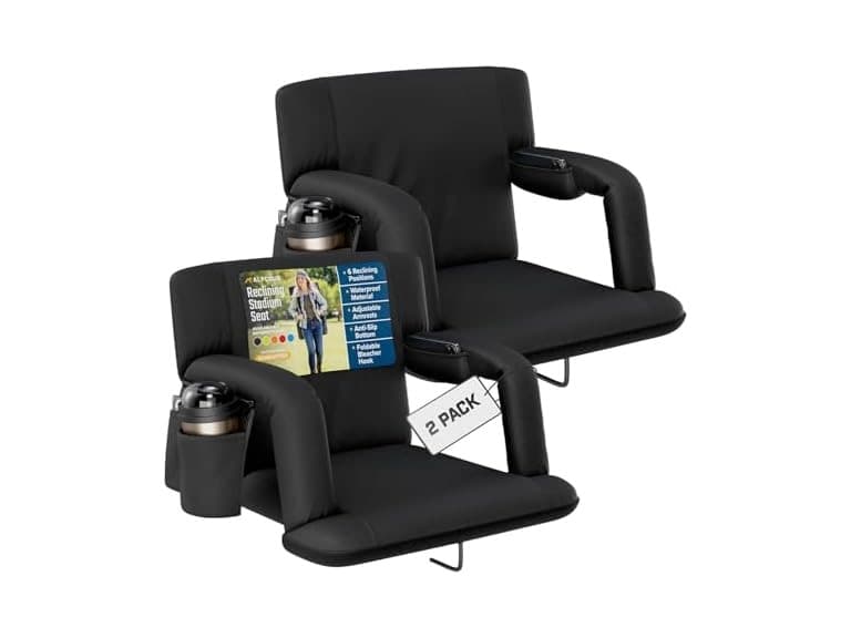Alpcour Wide Alpcour 2PK Premium Reclining Stadium Seats