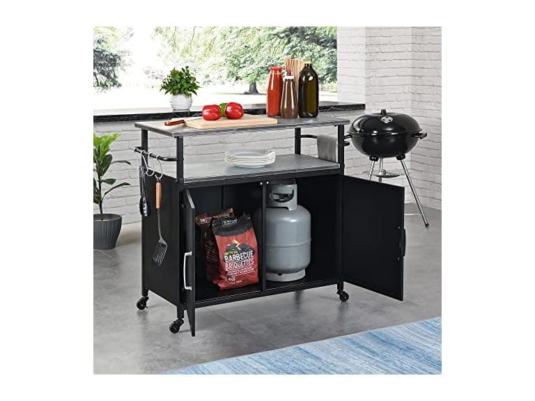Grilling Kitchen Cart Island - Image 1