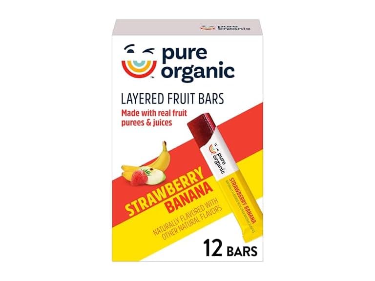 Pure Organic Strawberry Banana 12ct - Image 1