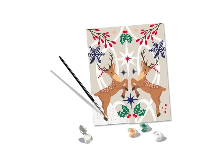Ravensburger CreArt Christmas Paint by Numbers Kit - Image 1