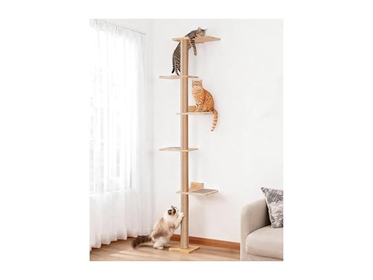 Aechonow 80inch Tall Cat Tree Wall Mount - Image 1