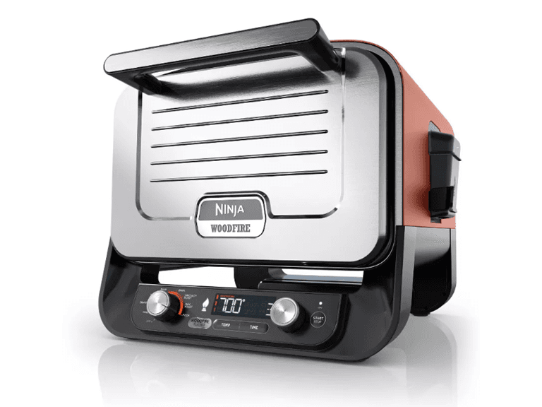 Ninja Woodfire Pizza Oven, 8-in-1, BBQ Smoker, Up to 700°F - Image 1