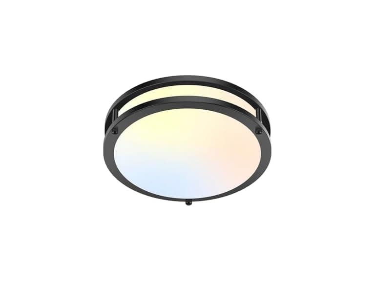 TOBUSA B0F1MSGQ1J 1-Pack LED Flush Mount Ceiling Light