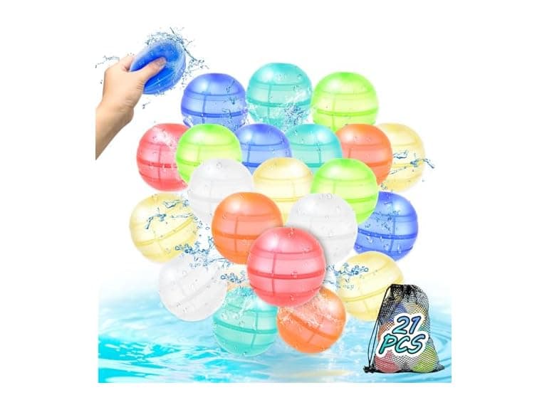 Reusable Water Balloons 48-Pack - Image 1