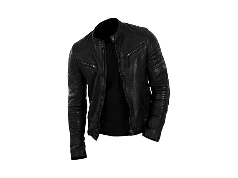 Classyak Men (S) Motorcycle Fashion Real Jacket - Image 1