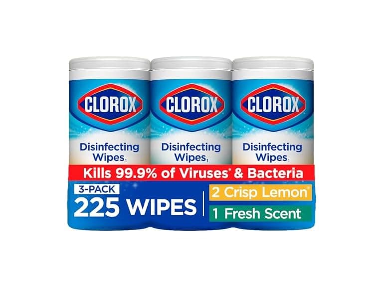 (3-Pack) Clorox Disinfecting Wipes 75 Count - Image 1