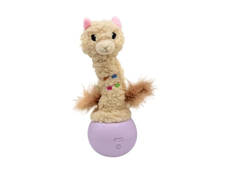 Catstages Electronic Dancing Llama Interactive Cat Toy - Image 1