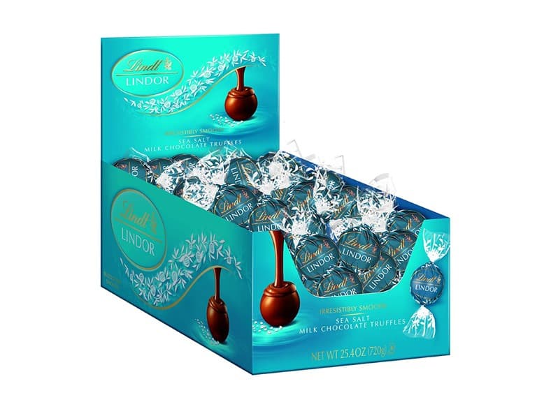 Lindt Lindor Sea Salt Milk Choc Truffles - Image 1