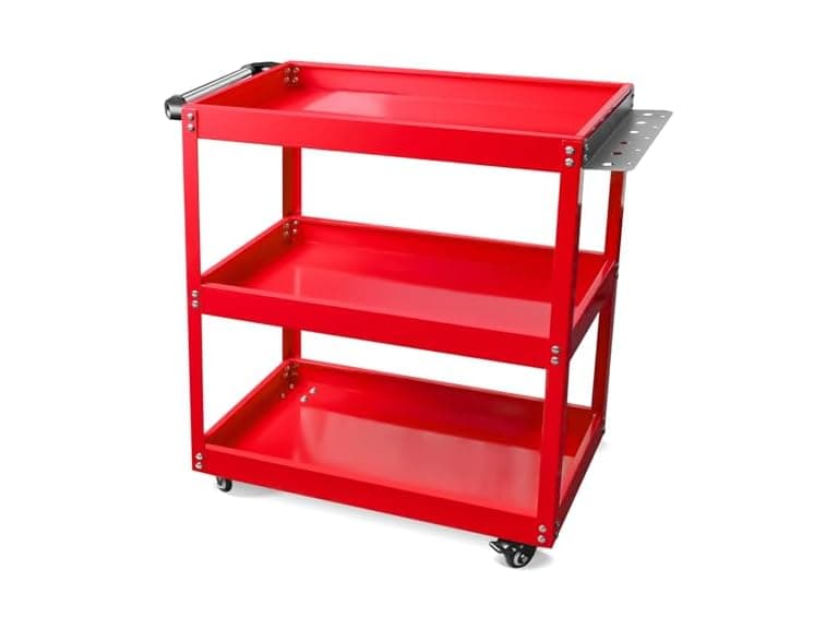 YATOINTO Metal 3 Tier Rolling Cart - Image 1