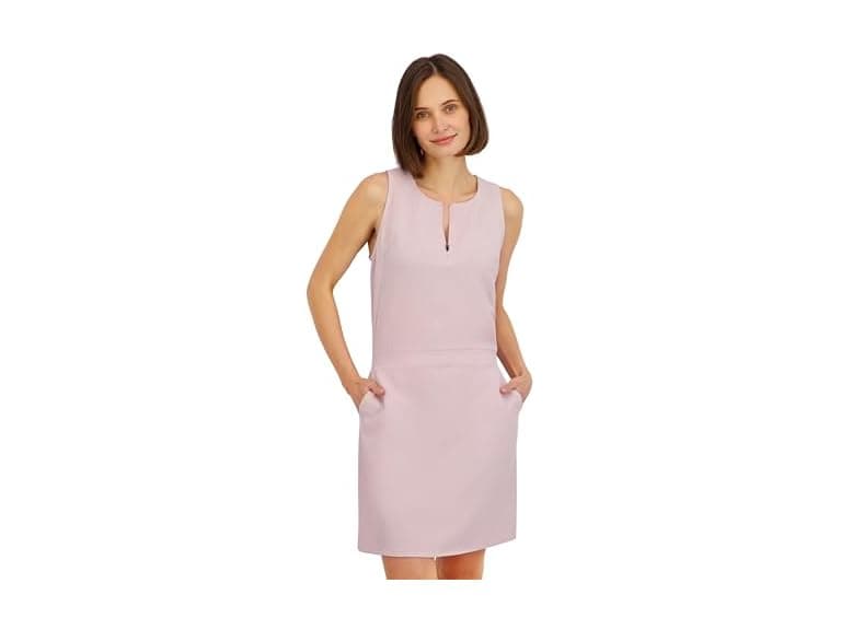 Spyder Women Crepe Textured Sleeveless Dress - Image 1