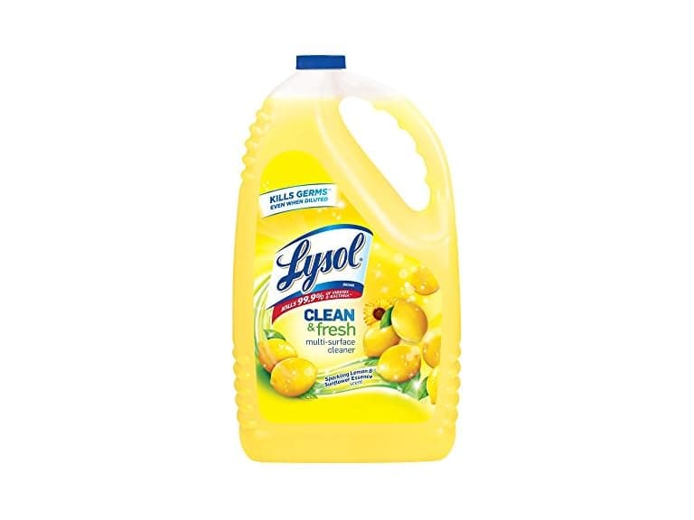 Lysol Lemon Cleaner 144oz - Image 1