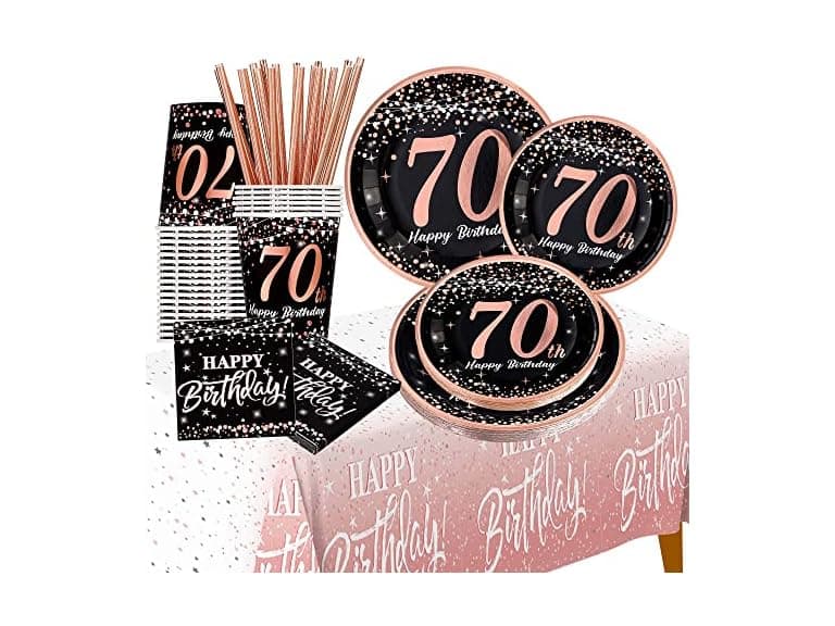 70th birthday Decorations for Women - Image 1